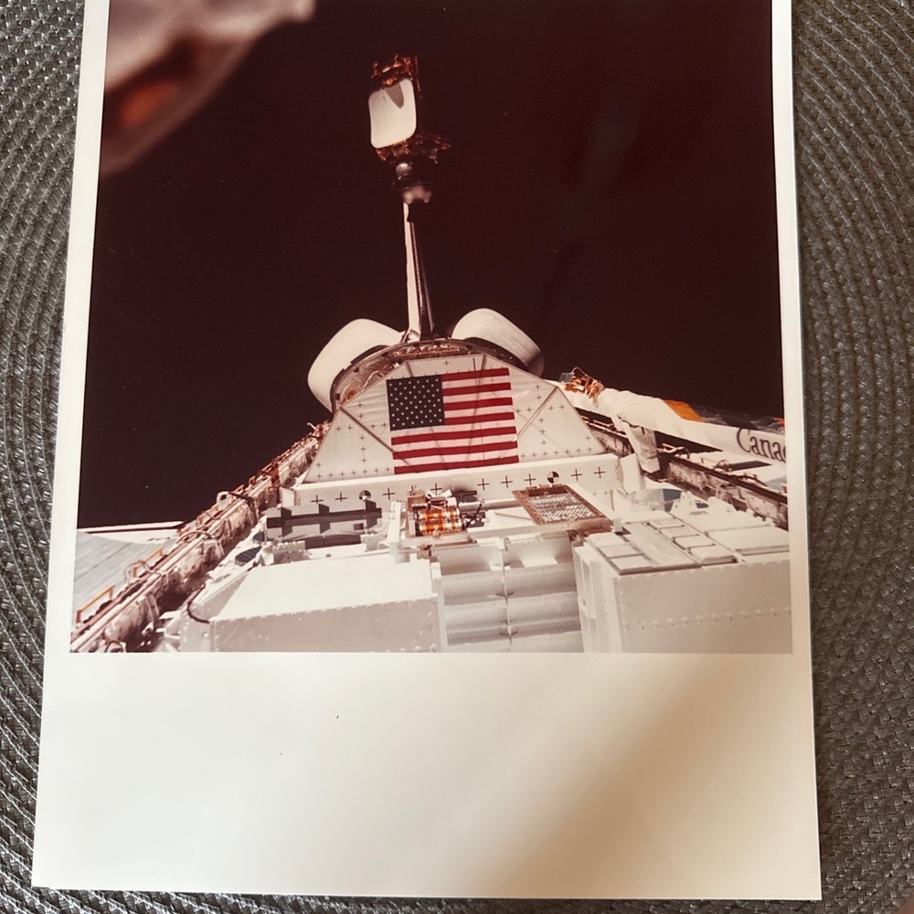 Official Photograph - NASA Challenger STS-8 on Kodak Paper